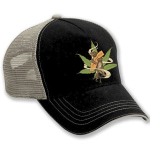 Cannabis+Bear+Trucker+Hat