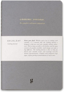 Goldleaf Cannabis Cooking Journal